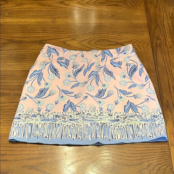 Lilly Pulitzer Pants - Lilly Pulitzer Luxletic‎ Monica Golf Skort Pink Tropics, size 4